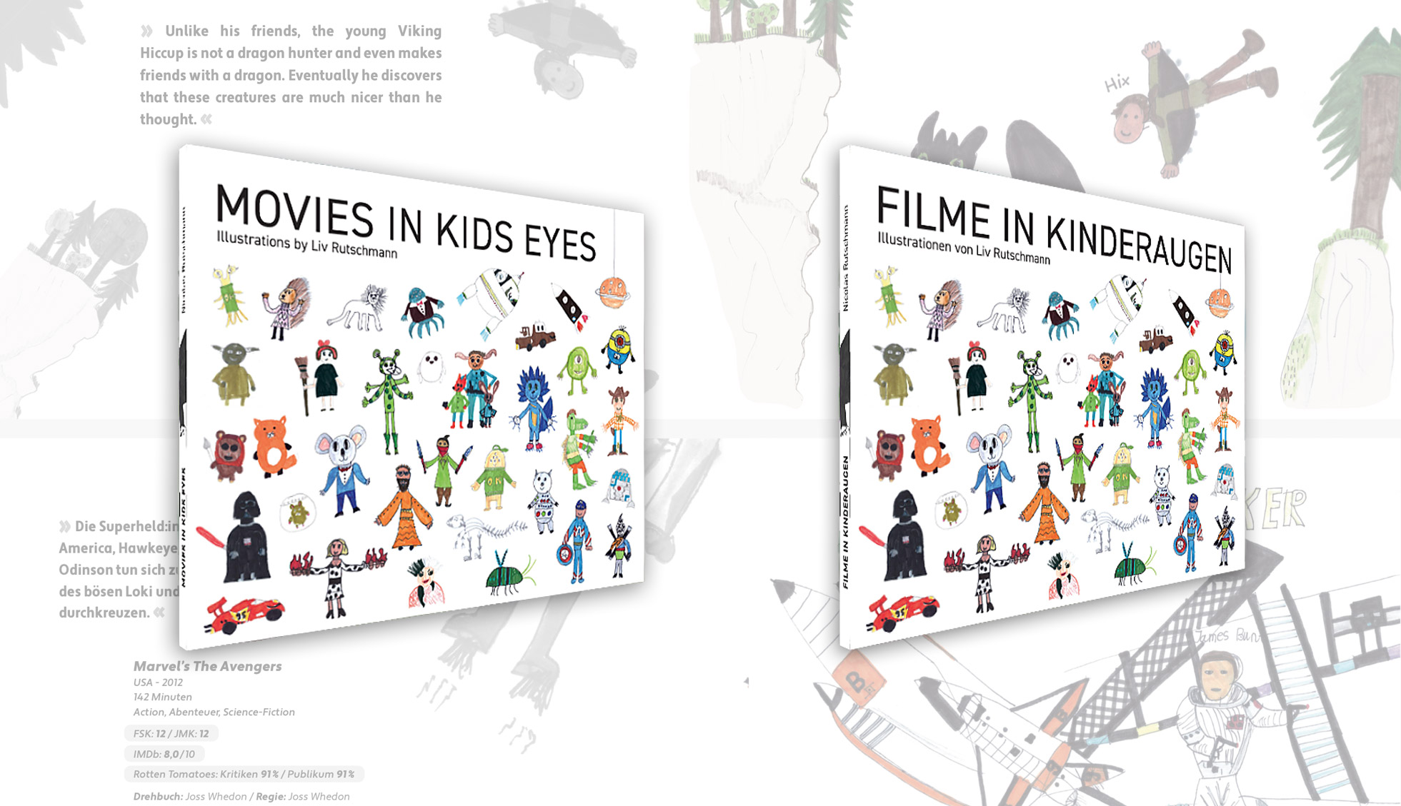 Nicolas Rutschmann – Neues Sachbuch: Filme in Kinderaugen + Movies in Kids Eyes