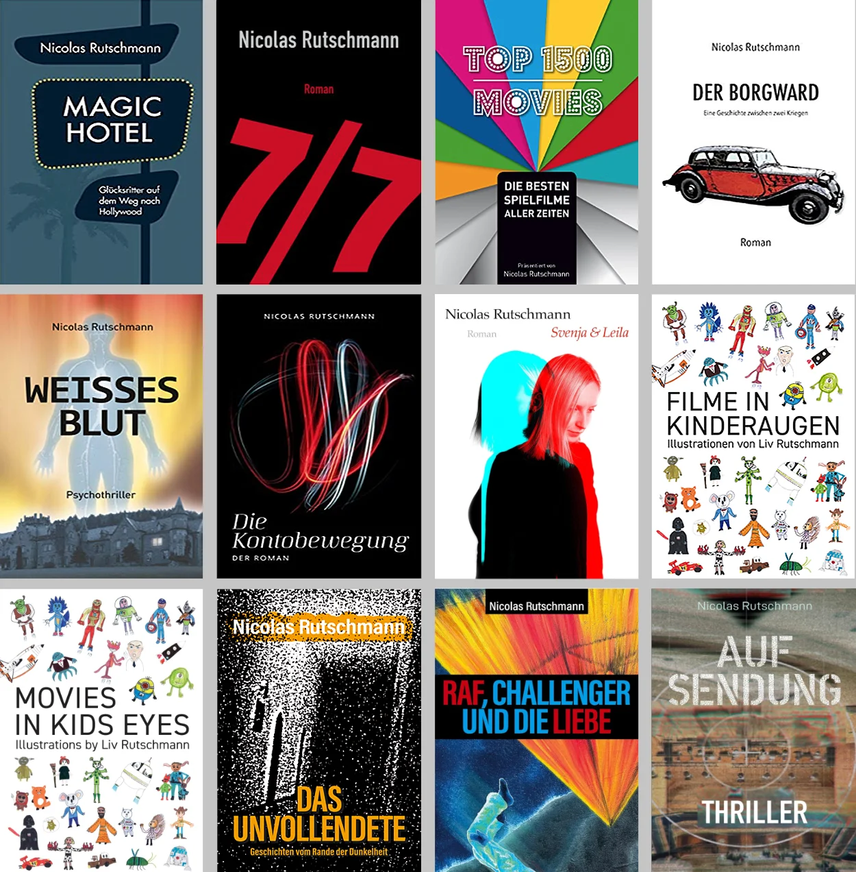Nicolas Rutschmann - alle von ihm veröffentlichte Bücher